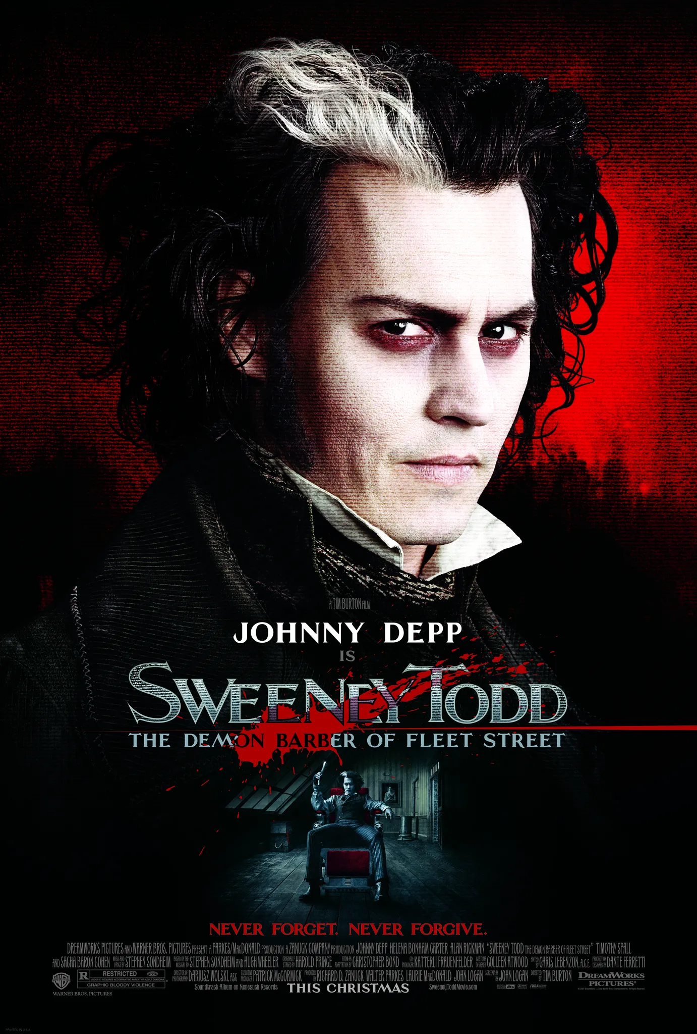  فیلم Sweeney Todd: the Demon Barber of Fleet Street 2007