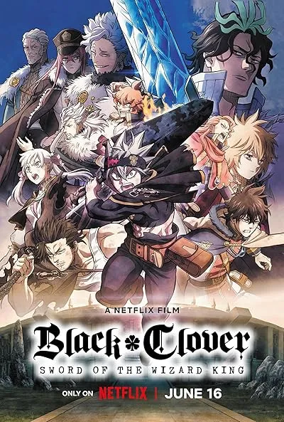  انیمه Black Clover: Sword of the Wizard King 2023