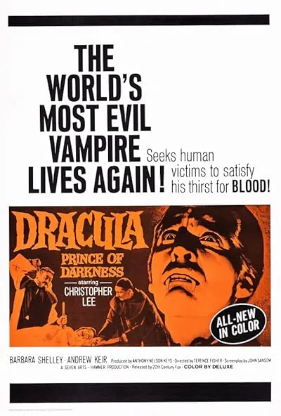  فیلم Dracula: Prince of Darkness 1966