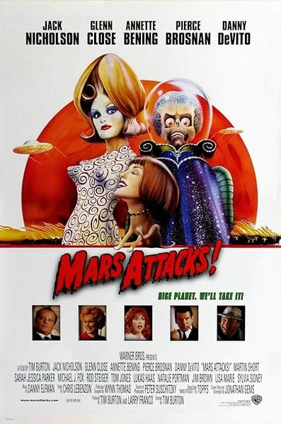  فیلم Mars Attacks! 1996