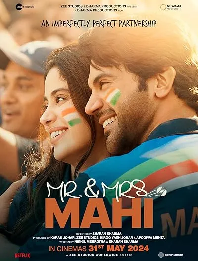  فیلم هندی Mr. & Mrs. Mahi 2024