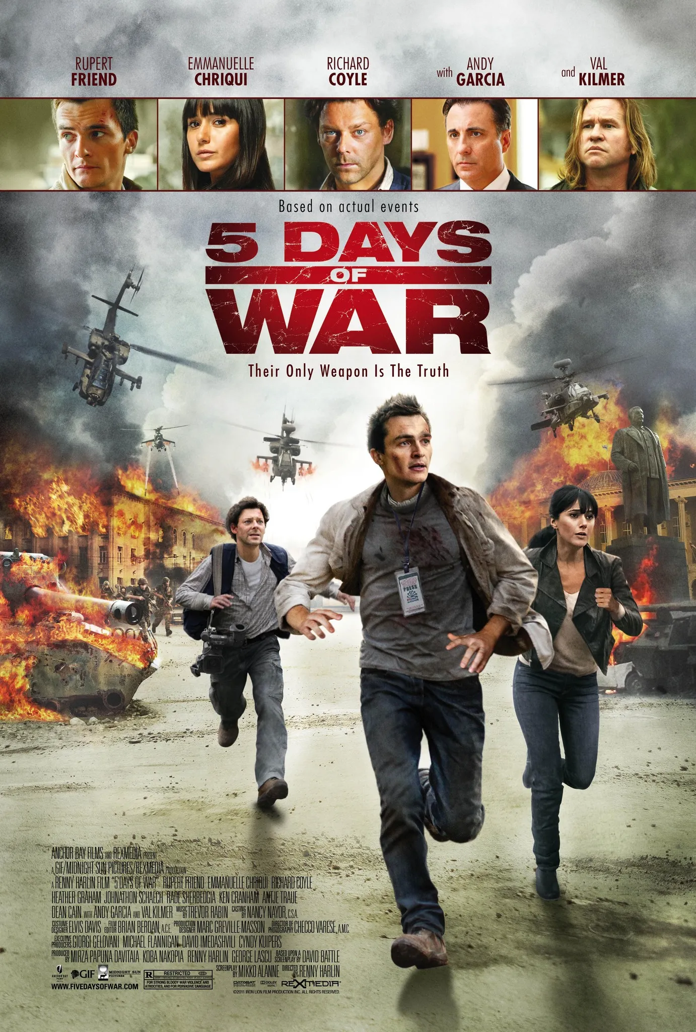  فیلم 5 Days of War 2011