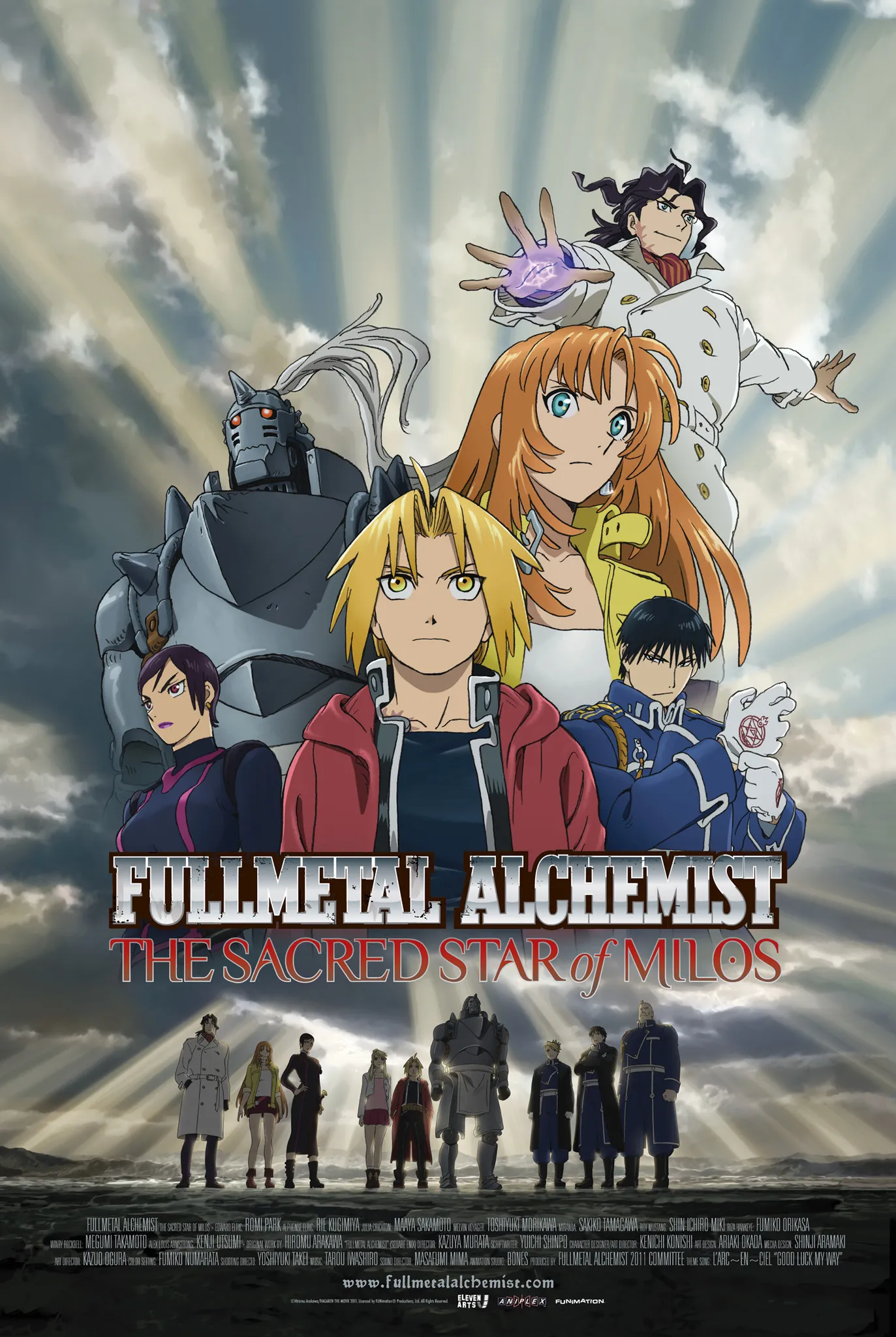  انیمه Fullmetal Alchemist: The Sacred Star of Milos 2011