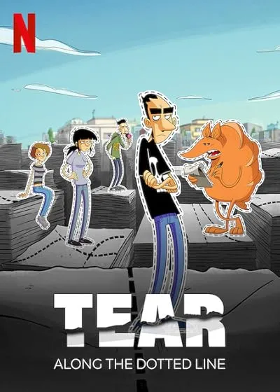  انیمیشن Tear Along the Dotted Line