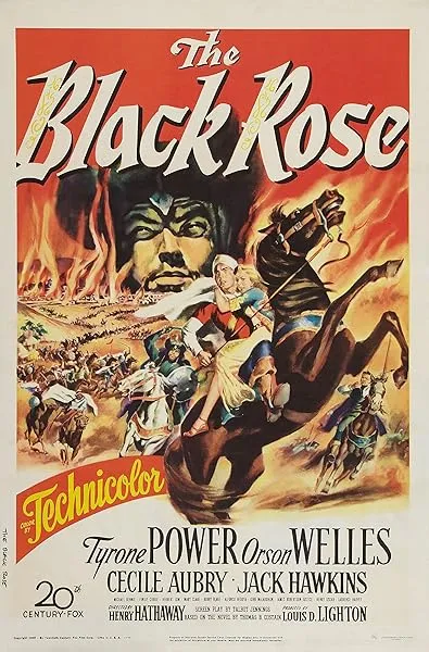  فیلم The Black Rose 1950