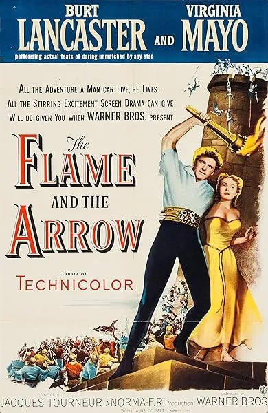  فیلم The Flame and the Arrow 1950