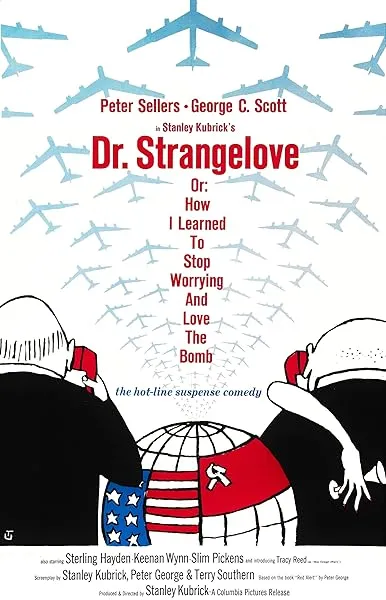  فیلم Dr. Strangelove or: How I Learned to Stop Worrying and Love the Bomb 1964